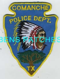 TEXAS,COMANCHE POLICE 2